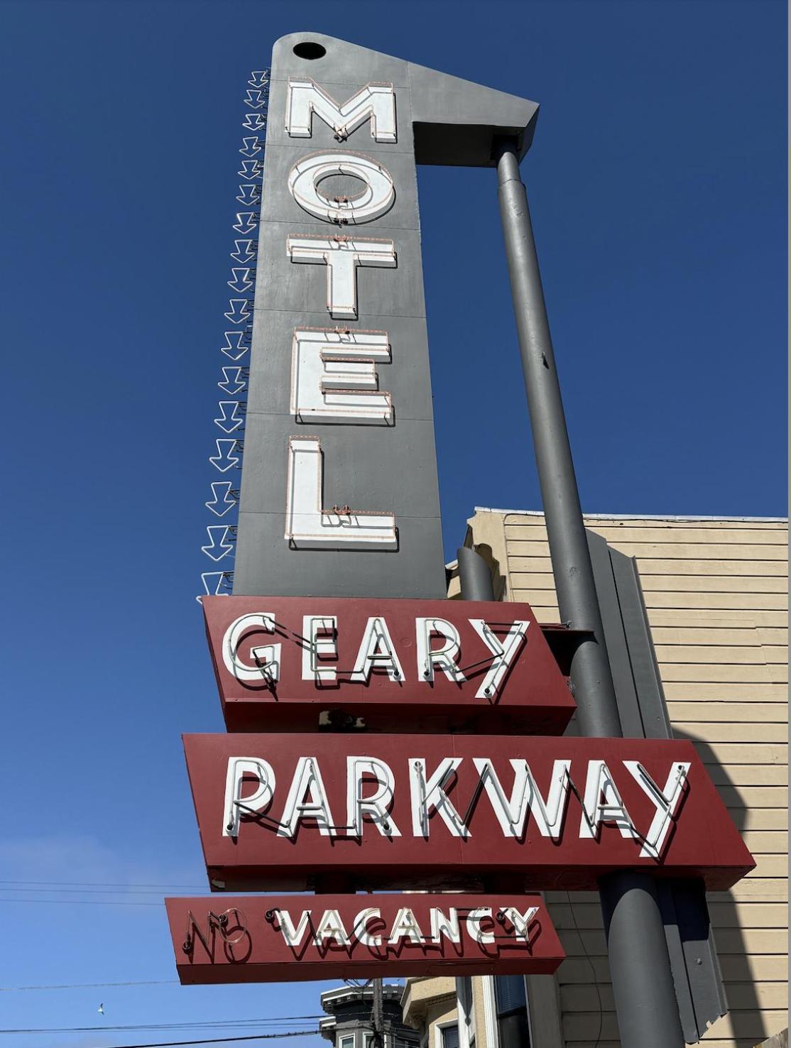 Geary Parkway Motel San Francisco Dış mekan fotoğraf