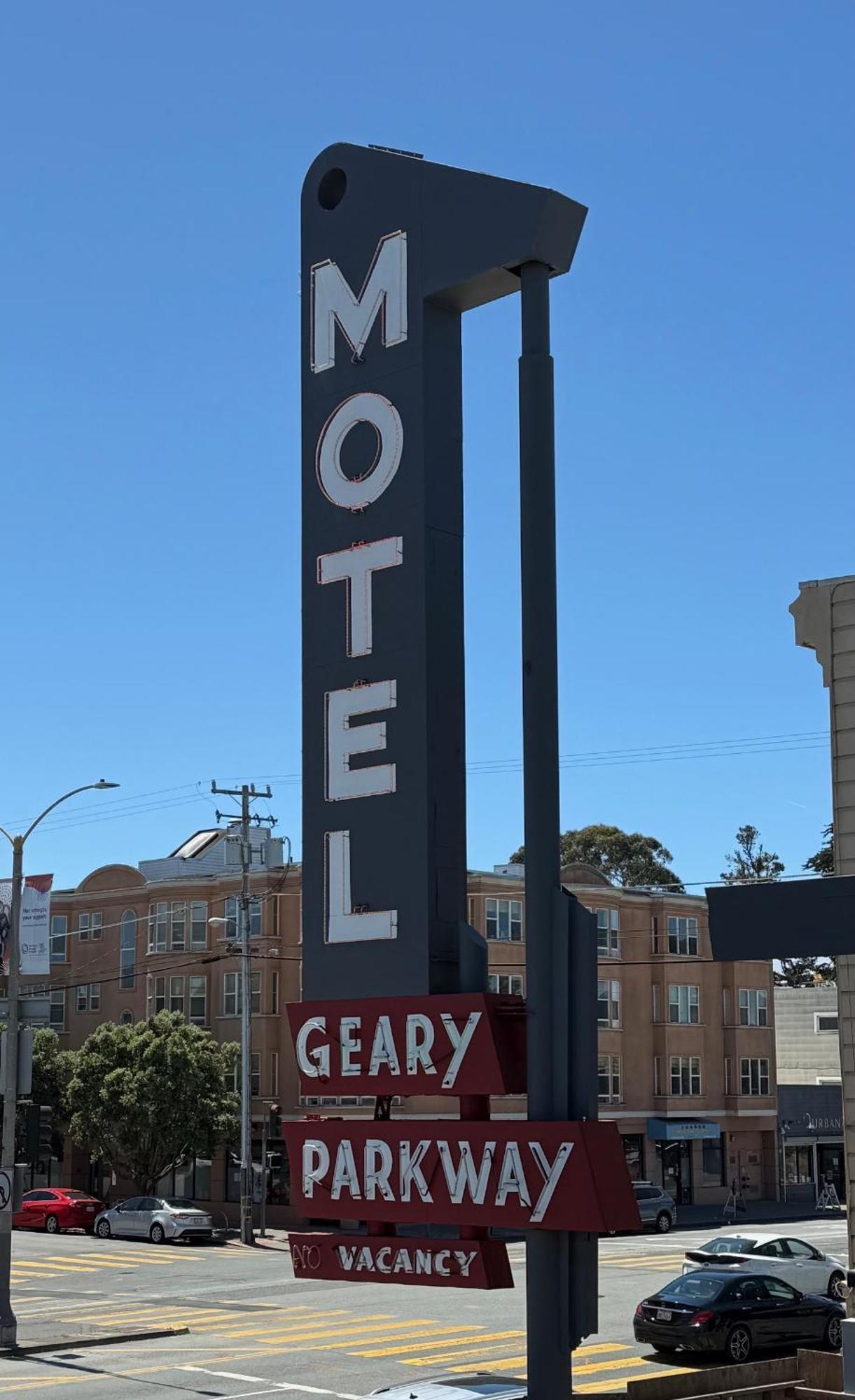 Geary Parkway Motel San Francisco Dış mekan fotoğraf